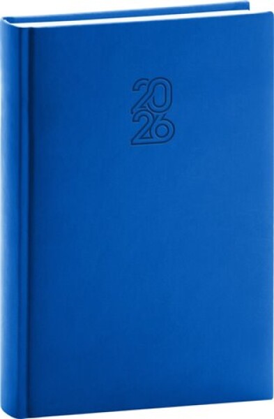 Denní diář Aprint 2026, modrý
