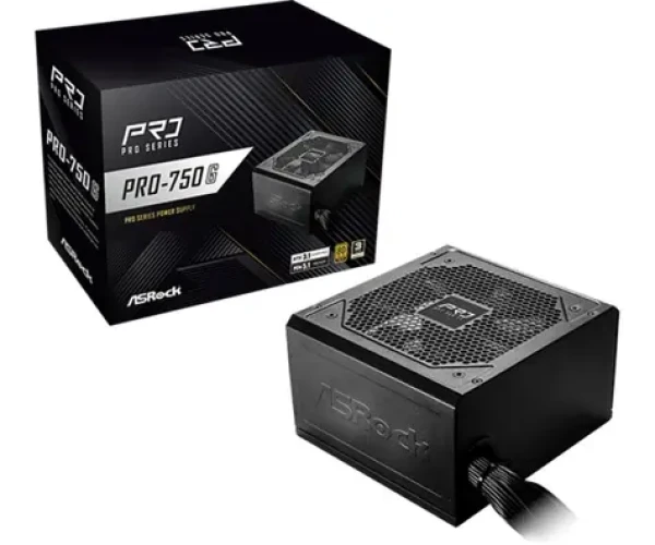 ASRock PRO-750G / ATX / 750W / 80 Plus Gold / 120mm (90-UXR075-GNEAA2)
