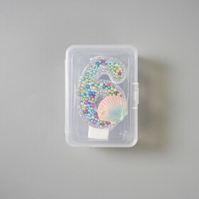 Dortová svíčka Oceán perly č.6