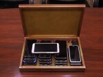 Ultrazvukový box - Spysonic safe-box (tmavé dřevo)