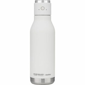 Asobu Wireless Double Wall Speaker Bottle White 0.5 L / Láhev s bezdrátovým reproduktorem / nerezová ocel (BT60 White)