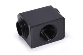 Alphacool Low Profile Adaptér 90° G1/4 AG na G1/4 IG černá / otočný (17578)