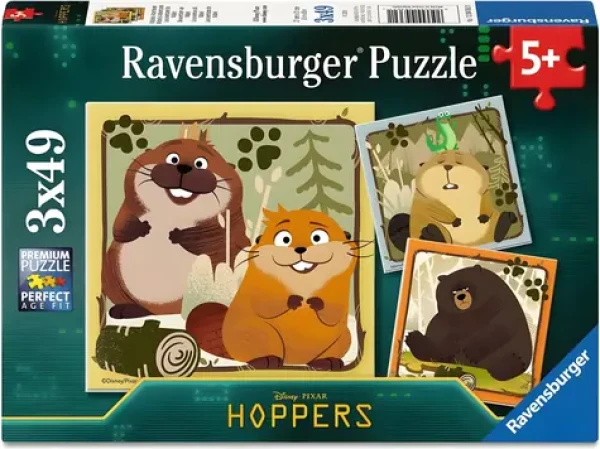 RAVENSBURGER Puzzle Na skok do divočiny
