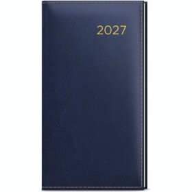 Týdenní diář 2027 Jakub Premier kapesní modrá