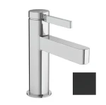 Hansgrohe - Umyvadlová baterie s výpustí Push-Open, EcoSmart, CoolStart, matná černá (76012670)