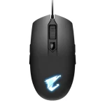 GIGABYTE AORUS M2 černá / Herní optická myš / 6 200 DPI / 6 tlačítek / USB / 1.8m (GM-AORUS M2)