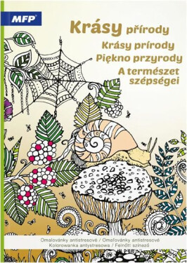 Omalovánky antistresové Krásy přírody 210x290mm/32s