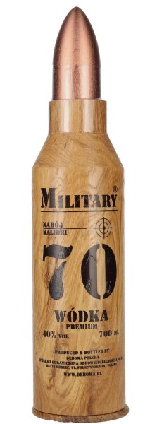 Dębowa Military 70 Premium 40% 0,7 l (holá láhev)