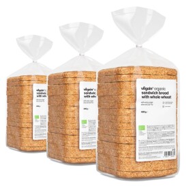 Vilgain Celozrnný tousťák BIO – 3× 400 g