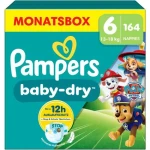 Pampers Baby Dry 13-18kg (164 ks) / plenkové kalhotky / velikost 6 (13-18kg) (8700216146654)