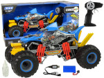 Mamido Terénní autíčko na dálkové ovládání Shark Car 1:10 modré