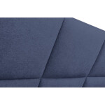 Čalouněná postel Avesta 160x200, modrá, bez matrace