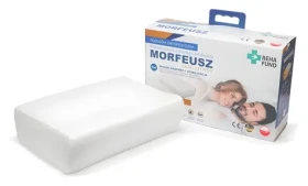 REH Morfeusz Exclusive 662 bílý / Ortopedický polštář / pěna / 48 × 30 × 13 cm / 45 kg/m3 (662)