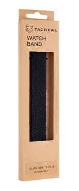 Tactical 749 Pletený Převlékací Řemínek pro Watch 38 40mm vel. L černá (8596311138454)