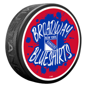 Mustang Puk New York Rangers NHL Slogan