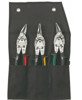 Bessey DSET16-A / sada 3ks nůžek na plech / 1x D16 / 1x D16L / 1x D16S (DSET16-A)