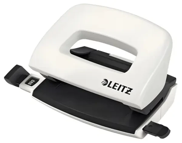 Leitz NeXXt 5060 perleťová bílá / Mini děrovačka / 10 listů / A5 (50601001)