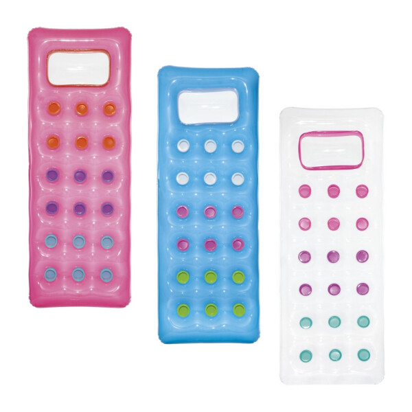 Lehátko nafukovací s průzorem 188x71cm 3 barvy v sáčku - Alltoys Bestway