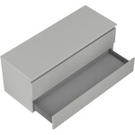 MEXEN/S - Orio koupelnová skříňka pod umyvadlo 120 cm s deskou, 2 zásuvky, šedá mat 91A10-12047-2-BFFC62