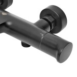 Vanová baterie SAT Dark bez sprchového setu 150 mm černá SATBSDA222C SATBSDA222C