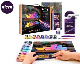 OKTO Malování hmotou motiv "#Opera House - Sydney" 30x40 cm, OKTO, W051128