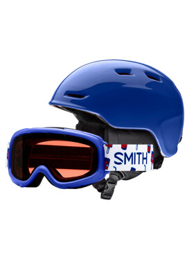 Smith ZOOM JR/GAMBLER Klein Blue / RC36 dětská helma na snowboard - 53-58