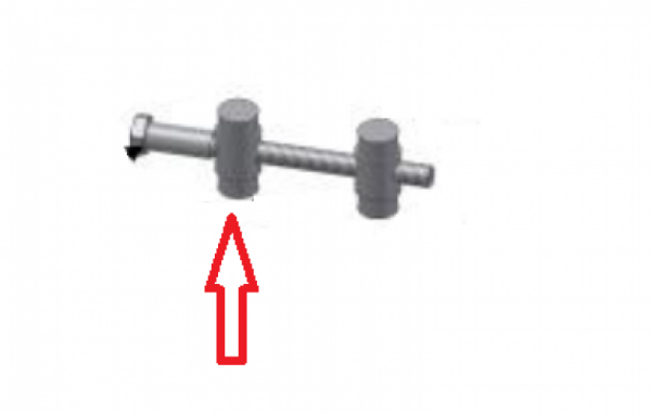 Stahovací váleček MS pro klemu QS