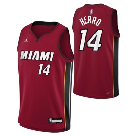 Dětský dres Miami Heat NBA Tyler Herro #14 Jordan Swingman Červená (YOUTH)