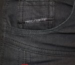 Dámské kalhoty na moto Trilobite Parado monolayer Aaa slim fit jeans black - 26 / černá