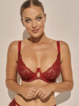 Měkká podprsenka Kinga SC-1148 Cherry kaštanové 80G