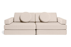 SHAPPY Dětská rozkládací pěnová pohovka SHAPPY PLAY Barva: Soft Beige