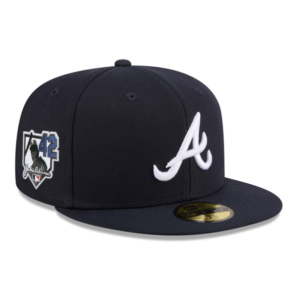 New Era Pánská kšiltovka Atlanta Braves MLB 2026 Jackie Robinson Day 59FIFTY Fitted Velikost: 7 1/4