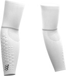 Compressport ArmForce T2 návleky na paže - Běžecké návleky na ruce Compressport ArmForce Ultralight - WHITE Velikost: 22 - 25 cm obvod bicepsu