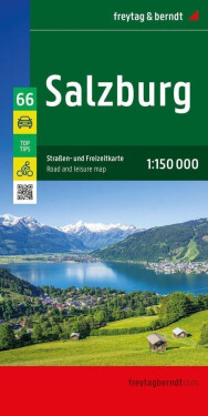 Salzburg 1:150 000 / automapa a rekreační mapa