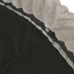 PLUSH NEST PLUSH NEST Suchý bazén kulatý Puffy Lamell béžový Ø 90 × 30 cm s 200 míčky