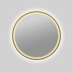 Zrcadlo se senzorem SAT Cool 60x60 cm černá SATZCO60CE SATZCO60CE