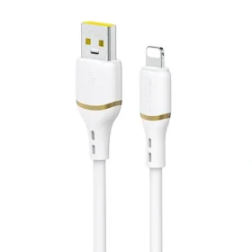 Dudao Datový kabel L25L / USB-A / Lightning 30W / 1 m / bílá (204492)
