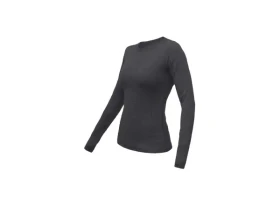 Sensor Merino Bold dámské triko dlouhý rukáv Anthracite Gray vel. M