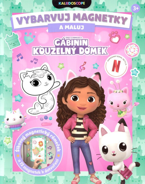 Gábinin kouzelný domek - Vybarvuj magnetky - kolektiv autorů