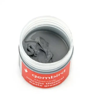 Gembird silikonová teplovodivá pasta 15g / v kelímku / vodivost 4.63W-mK / hustota 3.15g-cm3 (TG-G15-02)