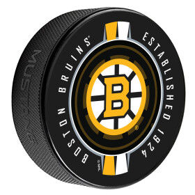 Mustang Puk Boston Bruins NHL Ribbon Printed