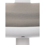 Dětská židle, šedá síťovina, černý plastový kříž, kolečka na tvrdé podlahy