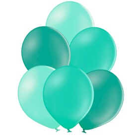 Mix tyrkysových balonků 10 kusů Balonkycz Mix tyrkysových balonků 10 kusů Balonkycz