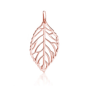 LUNICA Stříbrný přívěsek RŮŽOVÝ LIST 0204