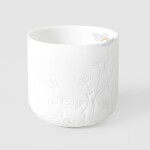 Räder Porcelánový svícen na čajovou svíčku Butterfly on top, bílá barva, porcelán