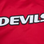 Mitchell Ness Pánská Bunda New Jersey Devils NHL Heavyweight Satin Jacket Velikost: