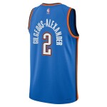 Nike Dětský dres Oklahoma City Thunder NBA Shai Gilgeous-Alexander #2 Swingman Modrá (YOUTH)