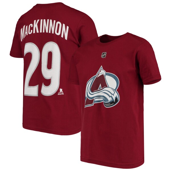 Outerstuff Dětské Tričko Nathan MacKinnon #29 Colorado Avalanche Velikost: Dětské let)