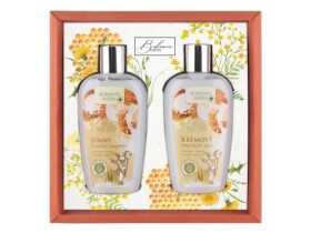 Bohemia Herbs dárkové balení med a kozí mléko sprchový gel 250 ml a vlasový šampon 250 ml