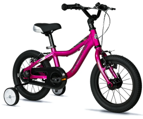 Dětské kolo LEADER FOX BUBU 14", model 2025-2, barva raspebrry